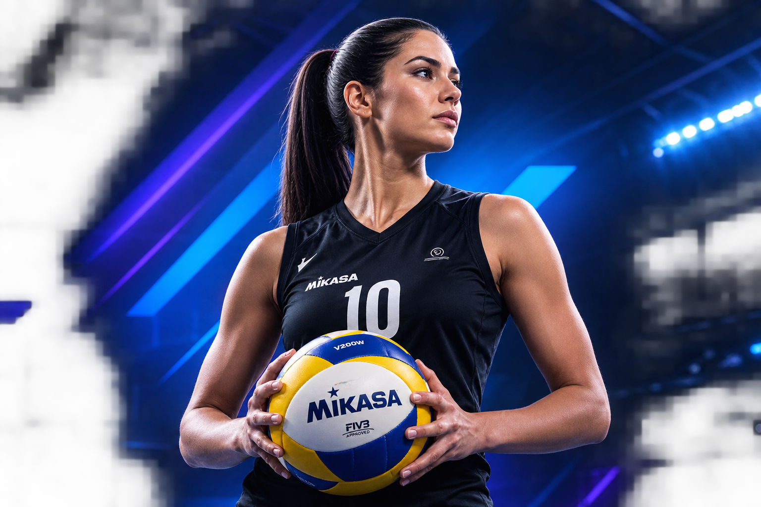 Jugadora de vóley Lynion Sport